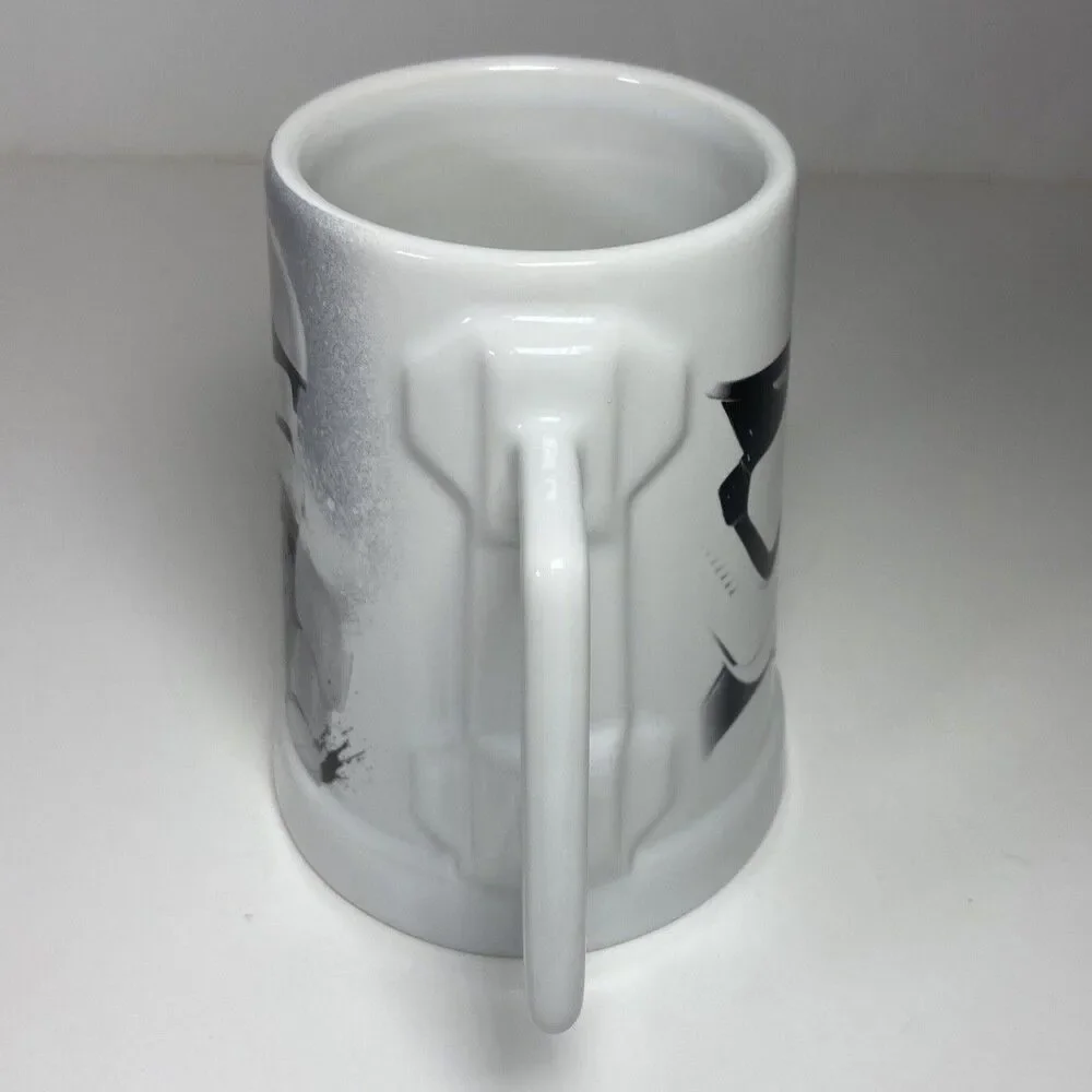 Star Wars Stormtrooper Coffee Mug Lucasfilm White/Black Ceramic 16oz - Picture 3 of 12